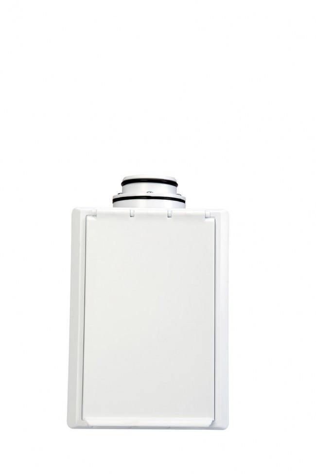 Hide-a-Hose Valve White - AstroVac Ducted Vacuum Warehouse