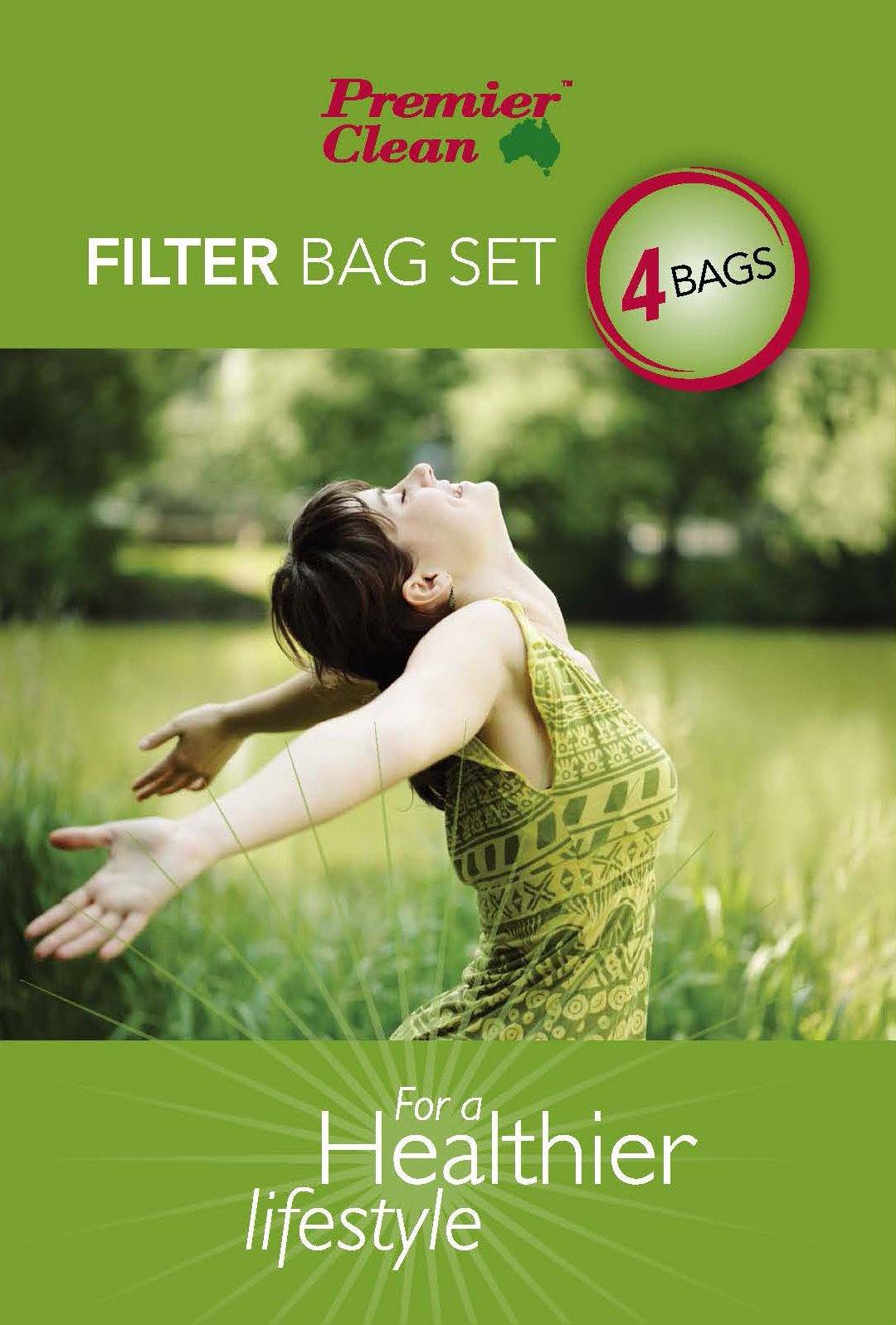 Premier Clean Monarch Synthetic Ducted Vacuum Bags | 4 Pack - AstroVac Ducted Vacuum Warehouse