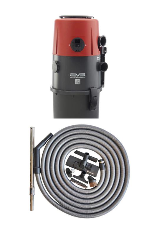 Electron EVS2707 Bagless Ducted Vacuum Unit with 9M / 12M Hose Kit