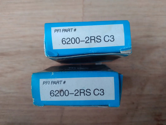 PFI bearing 6200-2RS C3 x2