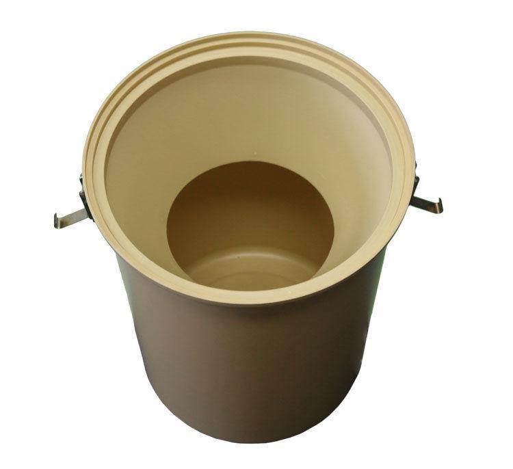 Electron Plastic Bucket with Dust Cone & Clips - AstroVac Ducted Vacuum Warehouse