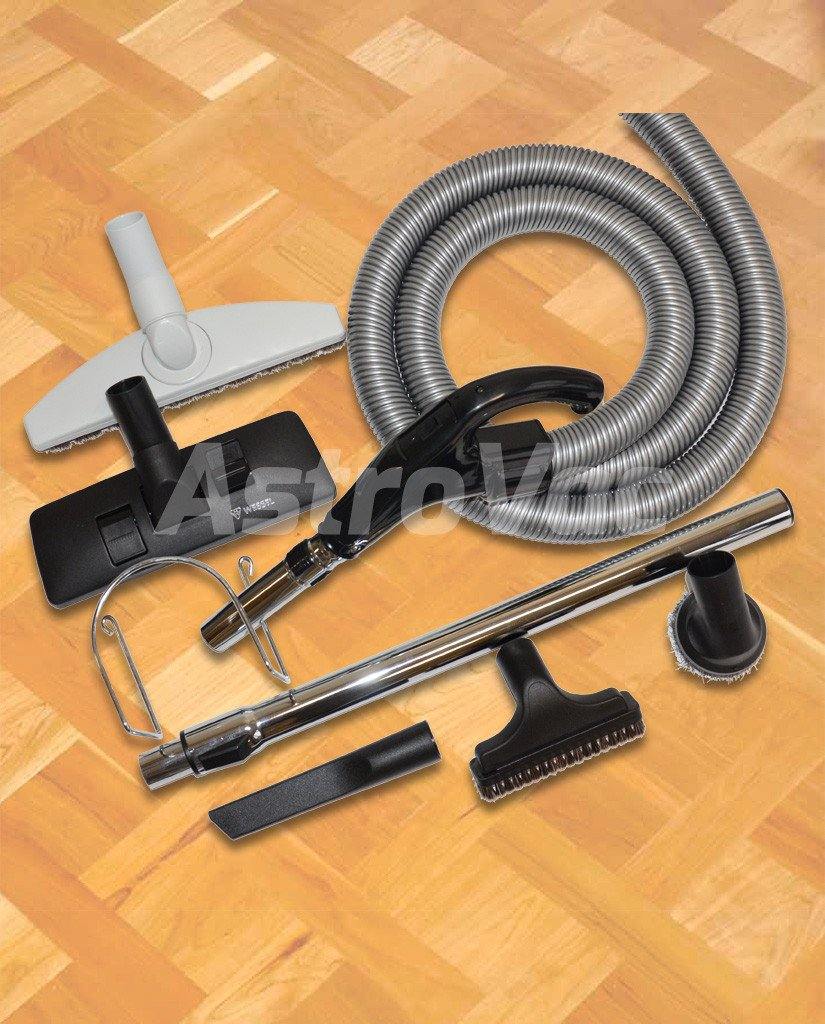 Switch Hose Kit with Hard Floor Tool - 10.5M - AstroVac Ducted Vacuum Warehouse