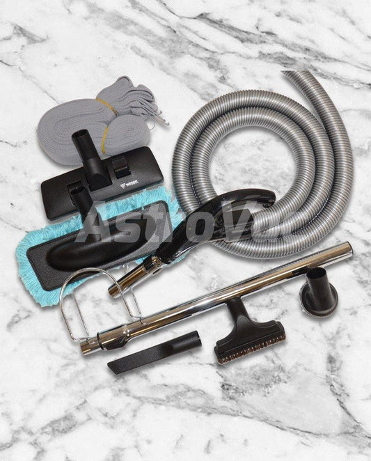 Switch Hose Kit with Mop Tool and Hose Cover - 12M - AstroVac Ducted Vacuum Warehouse